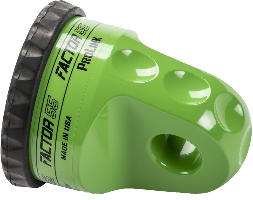 Factor 55 Prolink XTV Shackle Mount Winch, Designed for use Steel or Synthetic Ropes up to 6,000 lbs - Green