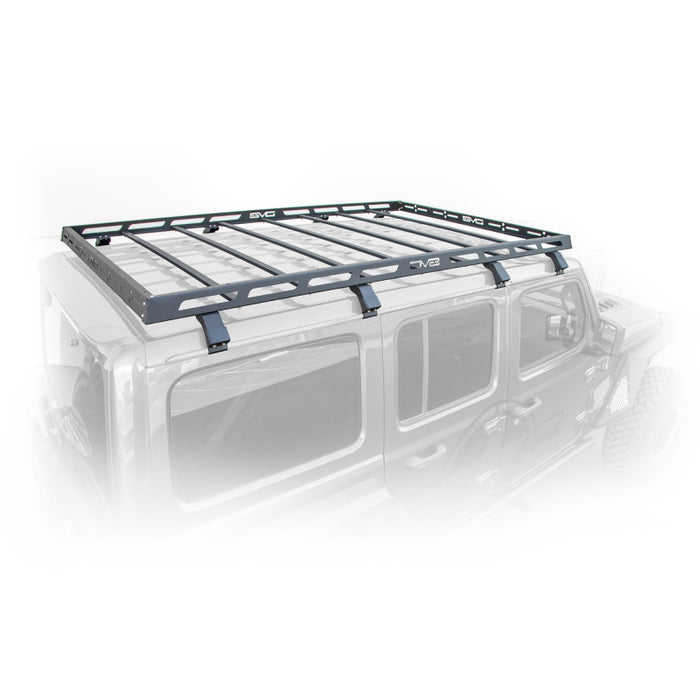 Dv8 Offroad Rrjl-01 Roof Rack For 2018-Current Fits Jeep Wrangler Jl 4 Door