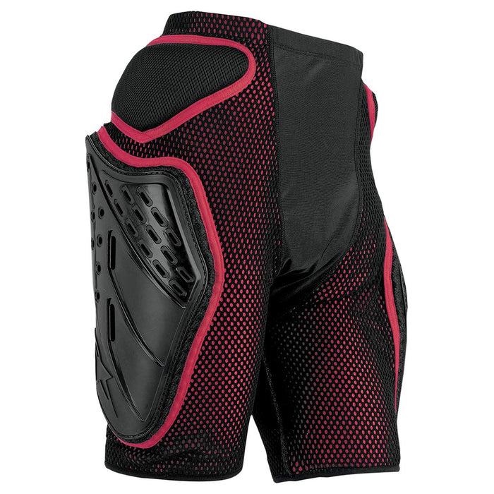 Alpinestars Bionic Freeride Shorts (Black/Red, Small) 650707-13-S