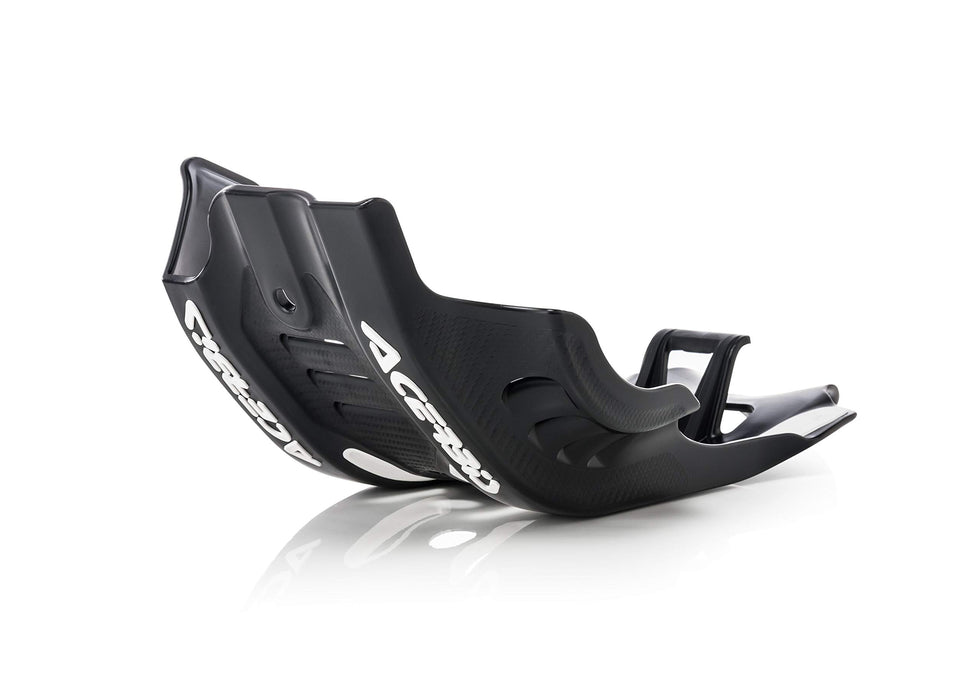 Acerbis Glide Plate (BLACK/WHITE) For 19-22 KTM 450SXF