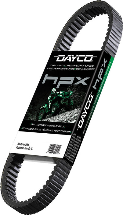 Dayco HPX2217 HPX High Performance Extreme ATV/UTV Drive Belt, Black