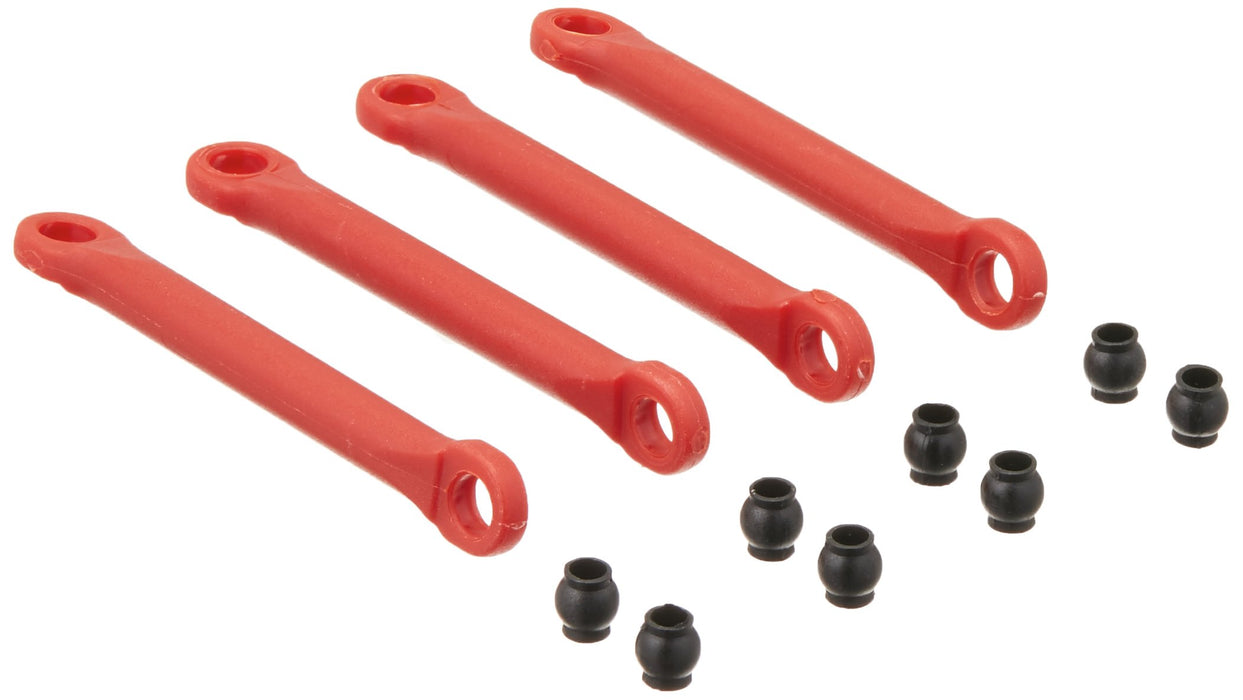 Traxxas 7018 Red Molded Composite Pushrods 1/16 (set of 4)