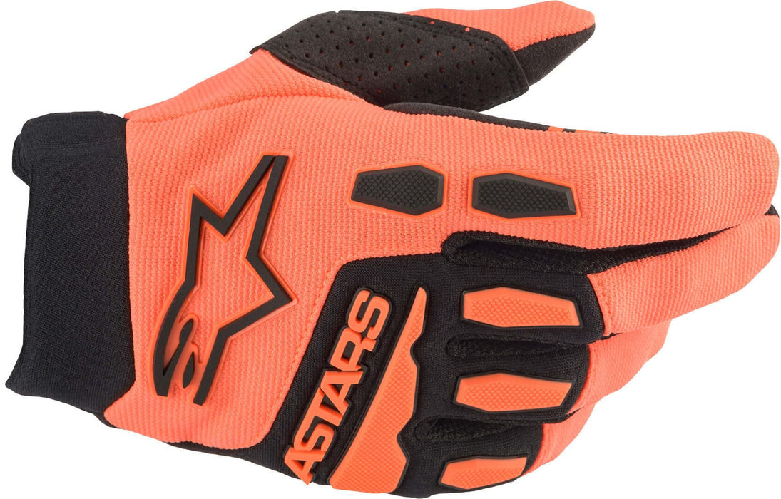 Alpinestars Youth & Kids Full Bore Gloves Orange/Black Ym (3543622-41-M)