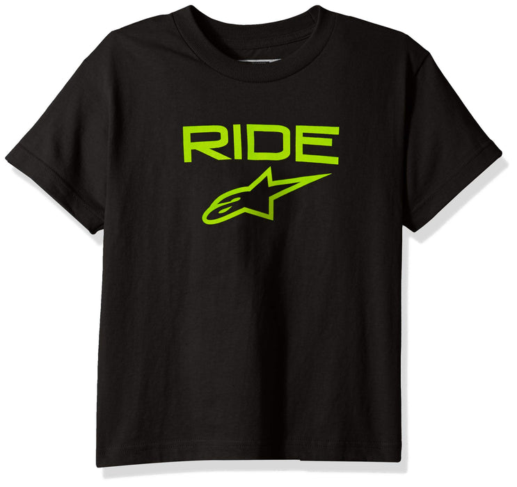 ALPINESTARS Boys 2.0 TEE, Kid's Ride. el Black/Green M