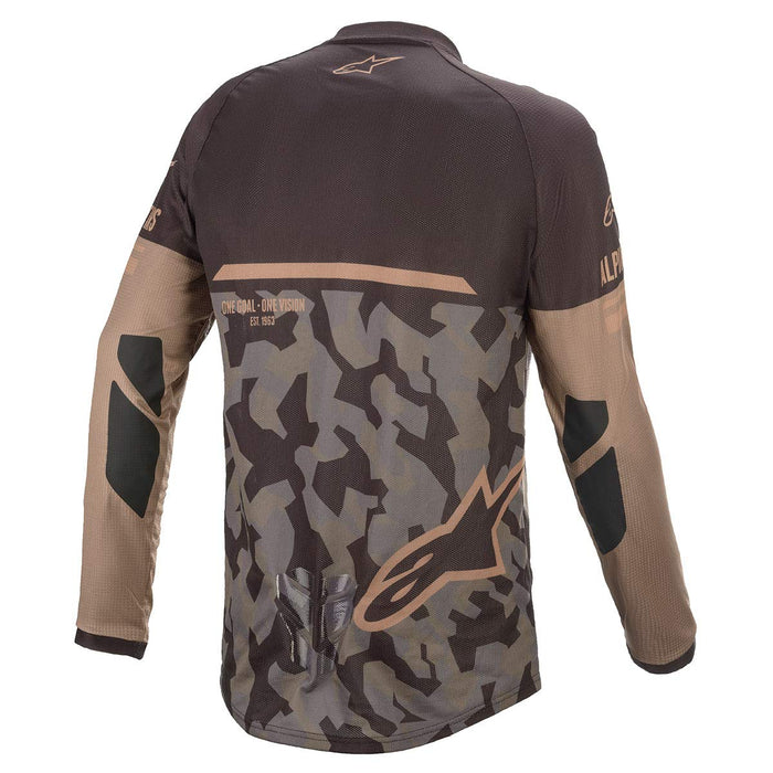 Alpinestars 3763019-849-M Venture R Jersey Mud Camo/Sand Md