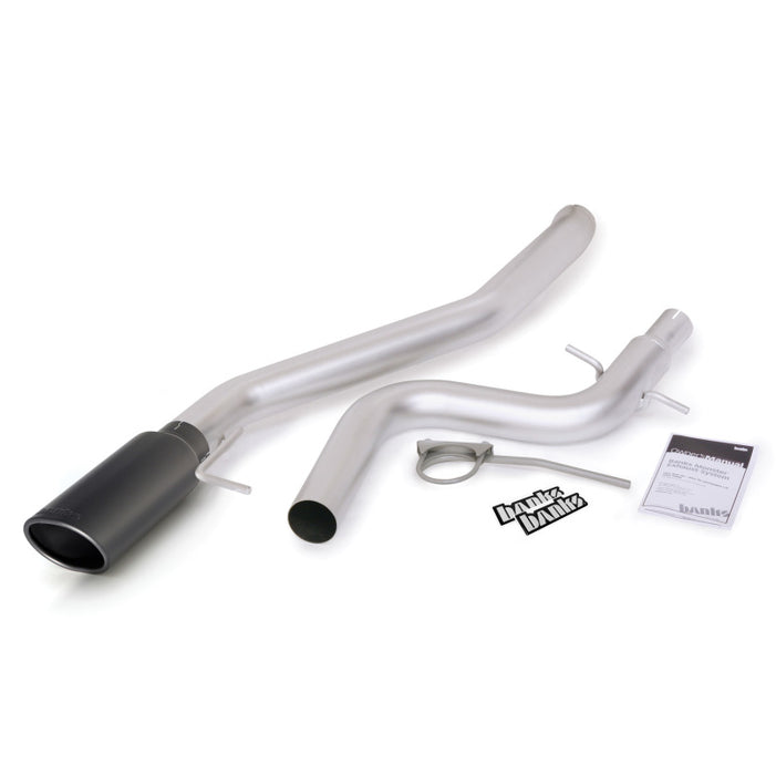 Banks Power 09-10 VW Jetta 2.0L TDI Monster Exhaust System SS Single Exhaust w/ Black Tip 46180-B