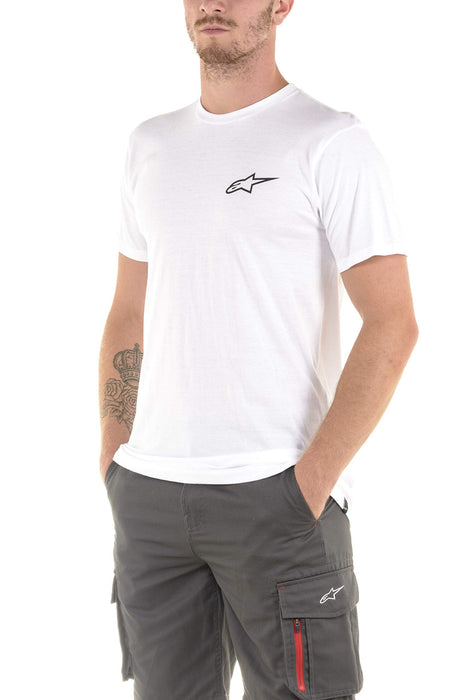 Alpinestars Standard Neu Ageless Tee White/Black 2X, Multi, one_Size