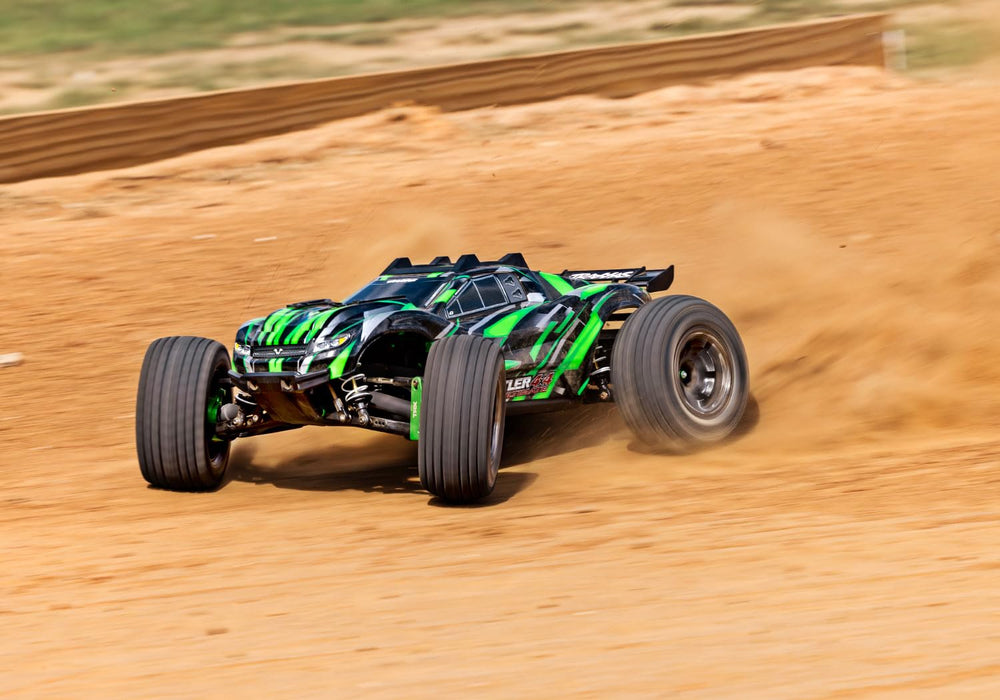 Traxxas Rustler 4x4 Ultimate VXL Green 1/10 RTR - 67097-4