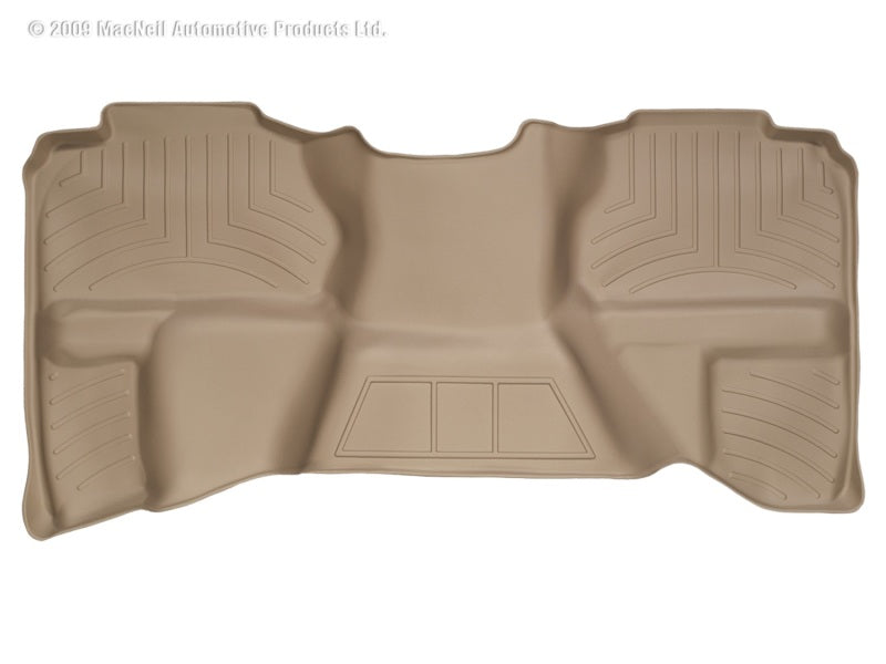 WeatherTech 07-13 Chevrolet Silverado Extended Cab Rear FloorLiner Tan 450669