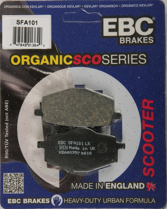 EBC Brakes SFA101 Standard Scooter Brake Pad