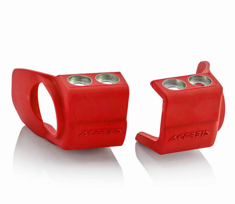 Acerbis Fork Shoe Protectors - Red (2709690227)