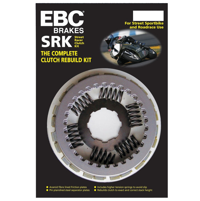 EBC Brakes SRK122 Complete Clutch Kit, Black