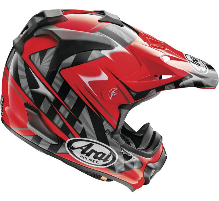 Arai VX-Pro4 Scoop MX Offroad Helmet (M2015) Red/Black MD