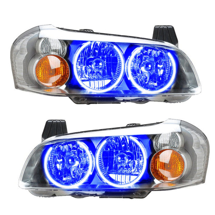 ORACLE Lighting 2002-2003 Compatible with Nissan Maxima Pre-Assembled LED Halo Headlights (With HID Bulbs/ Ballasts) MPN: 7174-002