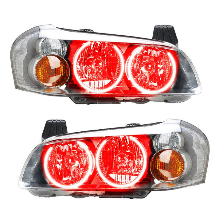 ORACLE Lighting 2002-2003 Compatible with Nissan Maxima Pre-Assembled LED Halo Headlights (With HID Bulbs/ Ballasts) MPN: 7174-003