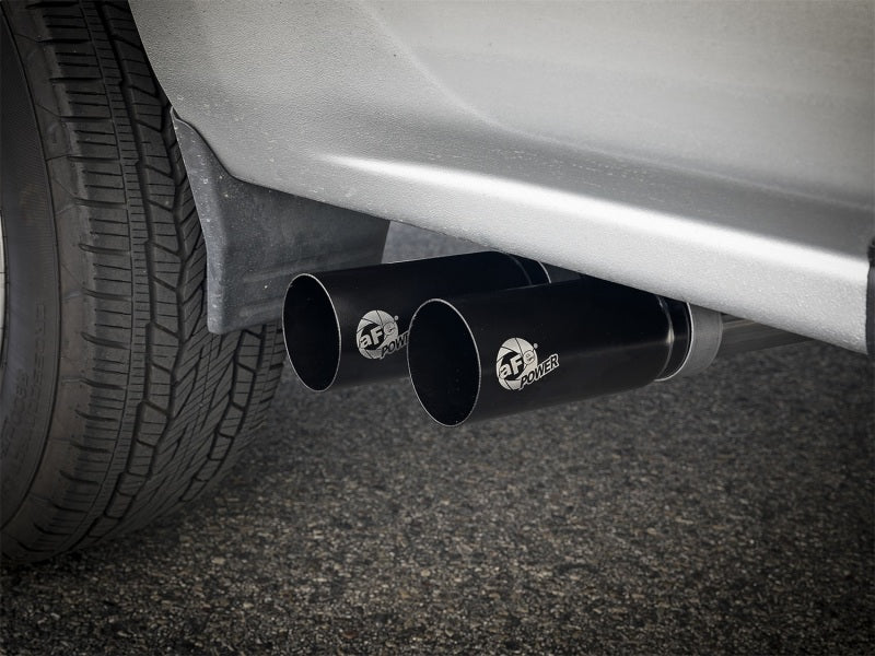 aFe Rebel Series 3in to 2.5in 409 SS Cat-Back Exhaust w/ Black Tips 09-18 GM Silverado/Sierra 5.4L 49-44098-B