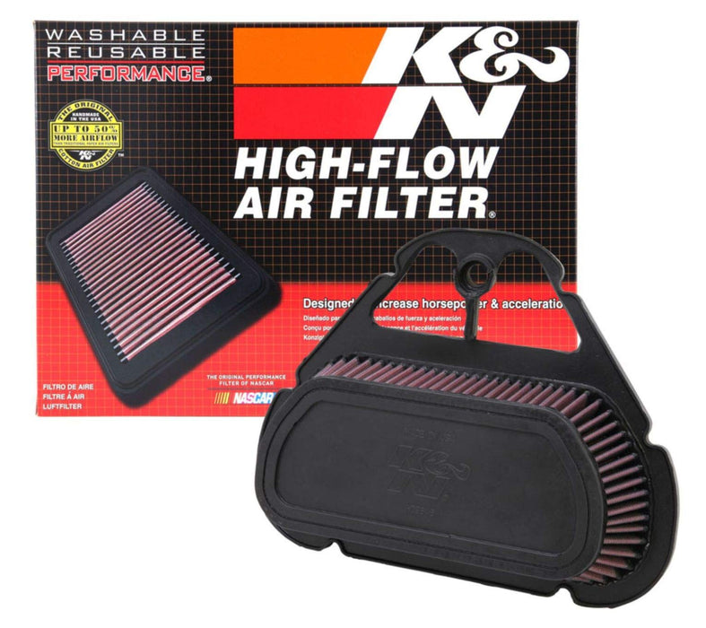 K&N Engine Air Filter: High Performance, Premium, Powersport Air Filter: Fits 1999-2009 YAMAHA (YZF R6S, YZF R6) YA-6001