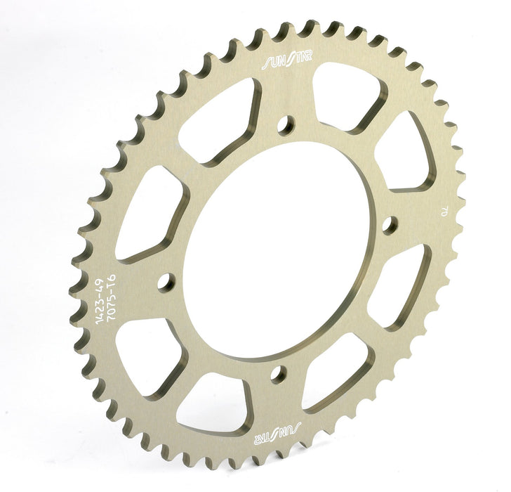 Sunstar 5-242950 Works Triplestar 50-Teeth 428 Chain Size Rear Aluminum Sprocket