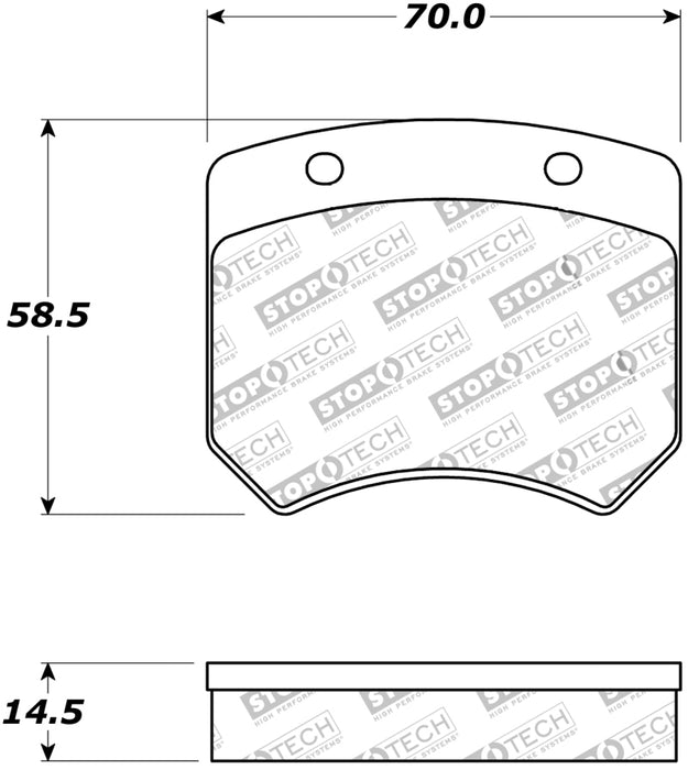 StopTech Street Touring Brake Pads 308.06271