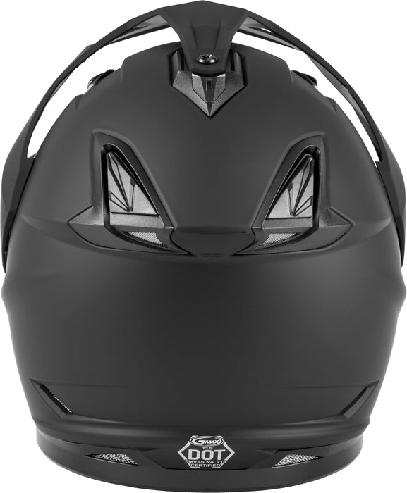 GMAX GM-11 Adult Dual-Sport Helmet for Riding Motorcycles, ATV? UTV? Snowmobiles and More (Matte Black, X-Small)