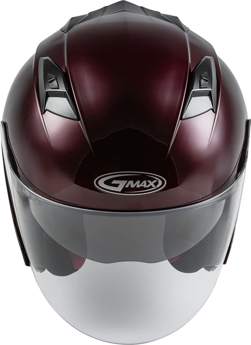 GMAX OF-77 Open-Face DOT Approved Motorcycle Helmet for Motorcycles, Scooters, Mopeds and More (Pearl White MD)