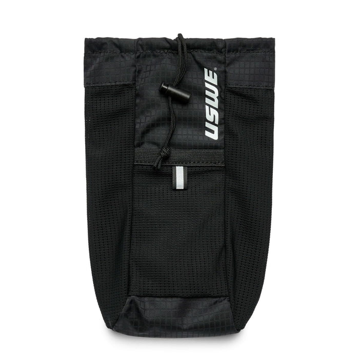 USWE Chest Pocket for NDM 2 Harness - Versatile, Quick Access Storage Pouch for Hydration Packs - Ideal for Cycling, Hiking & Outdoor Activities - Secure & Easy Mount, Water-Resistant (Black)