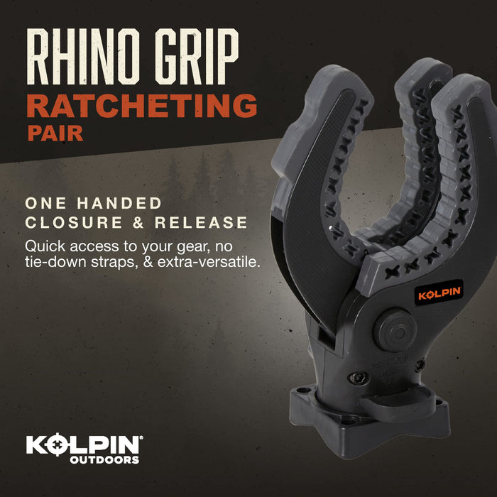 Kolpin ATV/UTV Ratcheting Black Rhino Grips (21540)