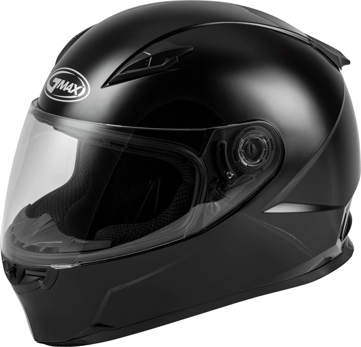 Gmax Ff-49 Full Face Solid Street Helmet Black Medium G7490025