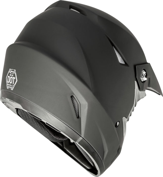 Gmax Mx-46 Off-Road Motocross Helmet (Matte Black, Small) G3460454