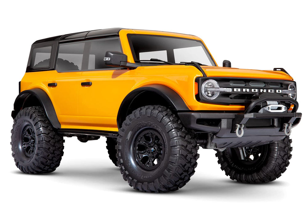 TRX-4 Scale and Trail® Crawler with 2021 Ford® Bronco Body: Cyber Orange