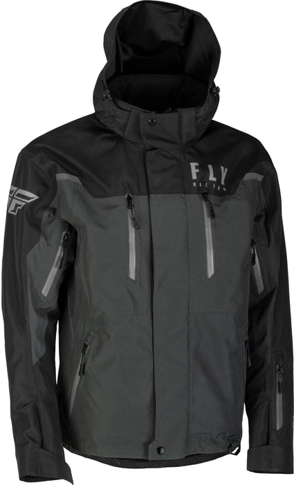 Fly Racing 2023 Incline Jacket (Black/Charcoal, 4X-Large)