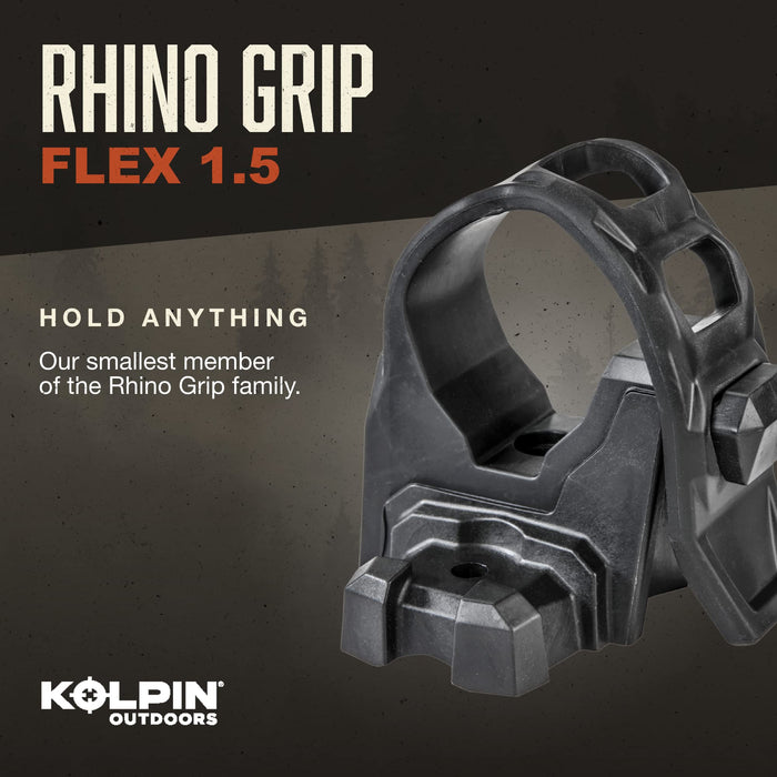 Kolpin 21570 Black 1.5" Rhino Grip, 2 Count (Pack of 1)