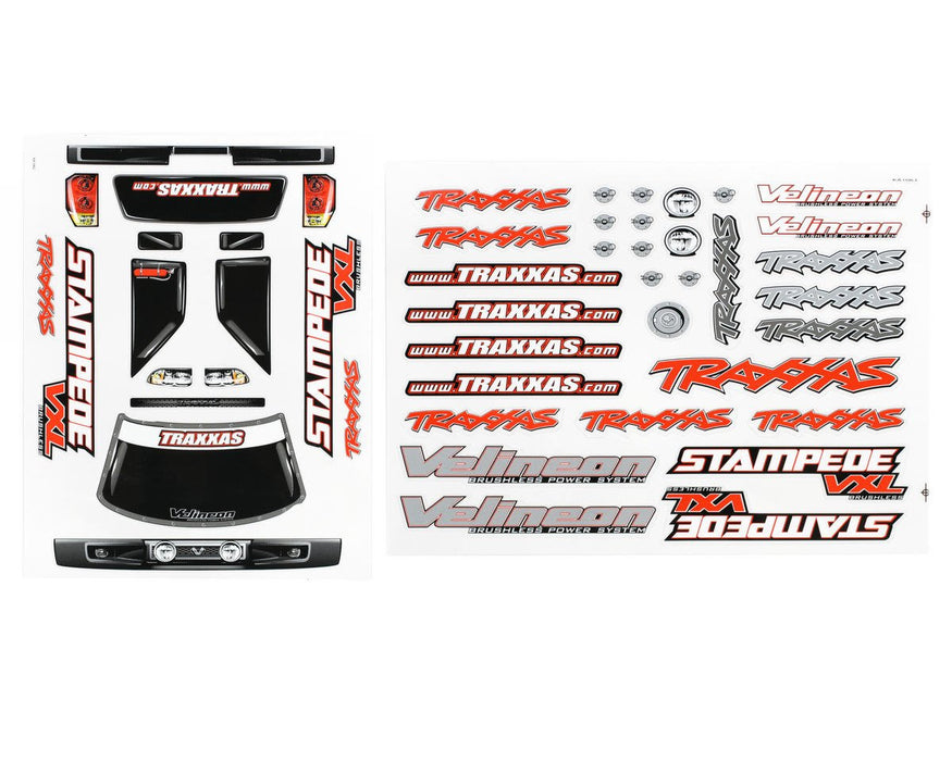 Traxxas Decal Sheets Stampede VXL