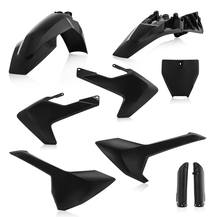 Acerbis Full Plastic Kits For Husqvarna - Black (2686460001)