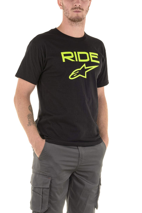 Alpinestars Standard Ride 2.0 Tee Black/Green Md, Multi, one_Size