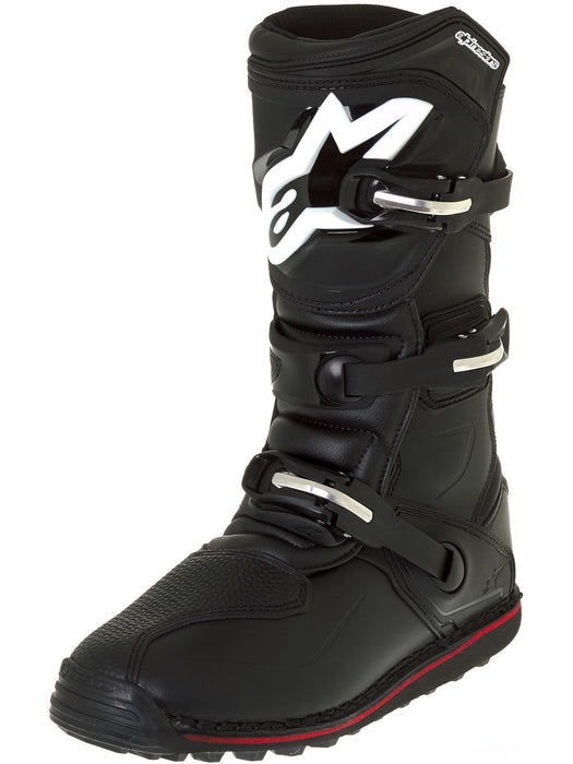 Alpinestars 2004017-13-10 Men's Tech T Motocross Boot, Black/Red, 10