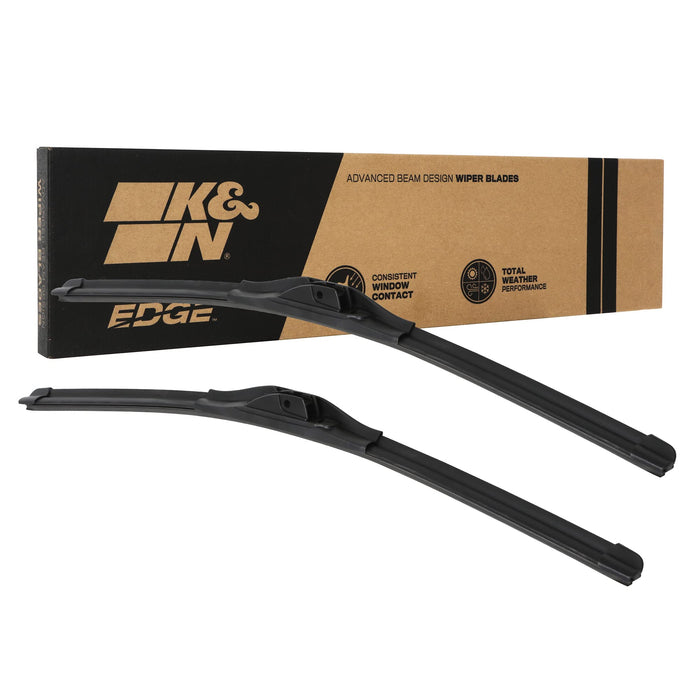 K&N Edge Wiper Blades: All Weather Performance, Superior Windshield Contact, Streak-Free Wipe Technology: 28" (Pack Of 2) 92-2828