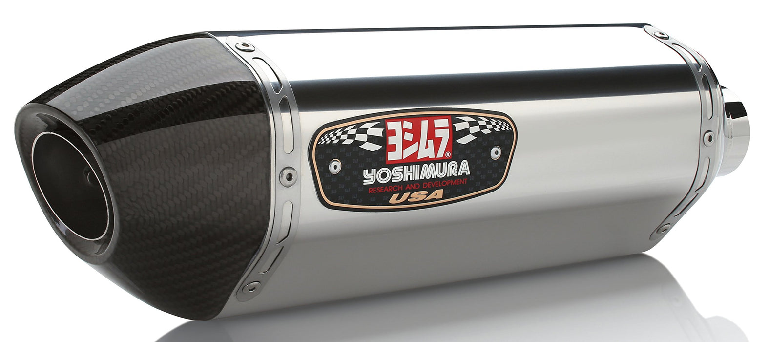 Yoshimura 960-1449 Exhaust Street R-77 Slip-On Ss-Ss-Cf 1118120520