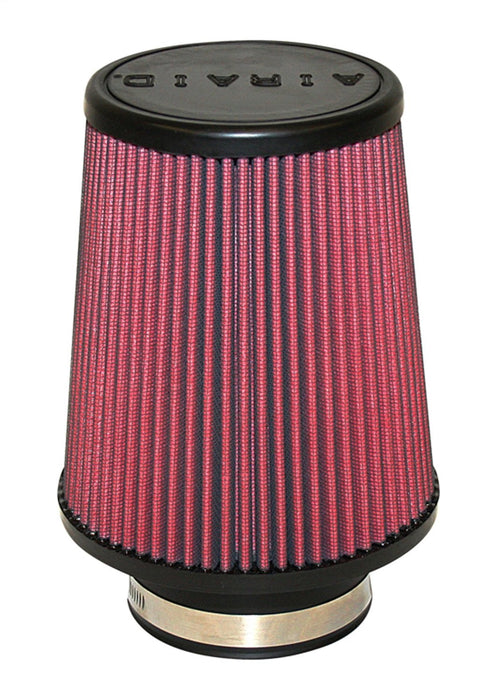 Airaid Universal Clamp-On Air Filter: Round Tapered; 3.5 In (89 Mm) Flange Id; 7 In (178 Mm) Height; 6 In (152 Mm) Base; 4.625 In (117 Mm) Top 700-451