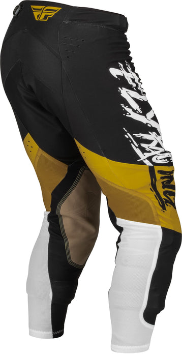 Fly Racing 2023 Adult Evolution DST L.E. Pants (White/Gold/Black, 38)