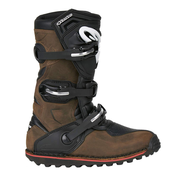 Alpinestars 2004017-818-8 Men's Tech T Motocross Boot, Brown Oiled, 8