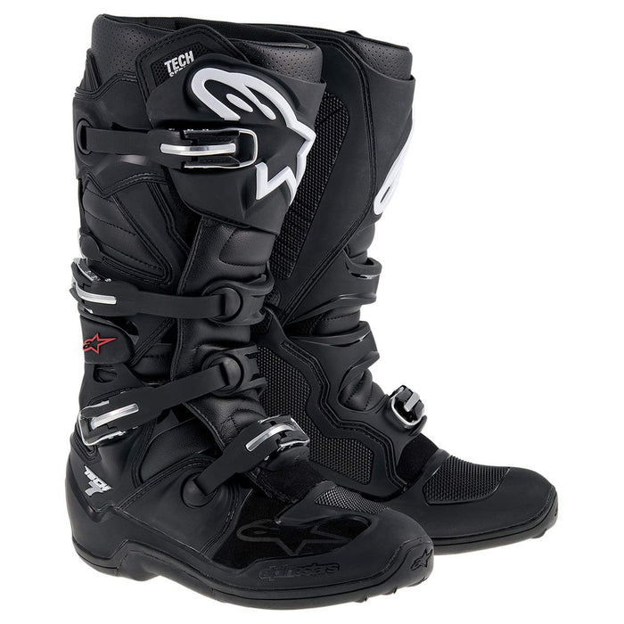 Alpinestars Tech 7 Boots-Black/Cool Gray-9