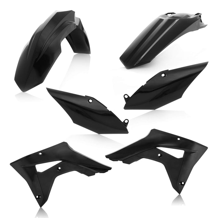 Acerbis Plastic Kit (BLACK) For 19-22 HUSQVARNA FC450HQ