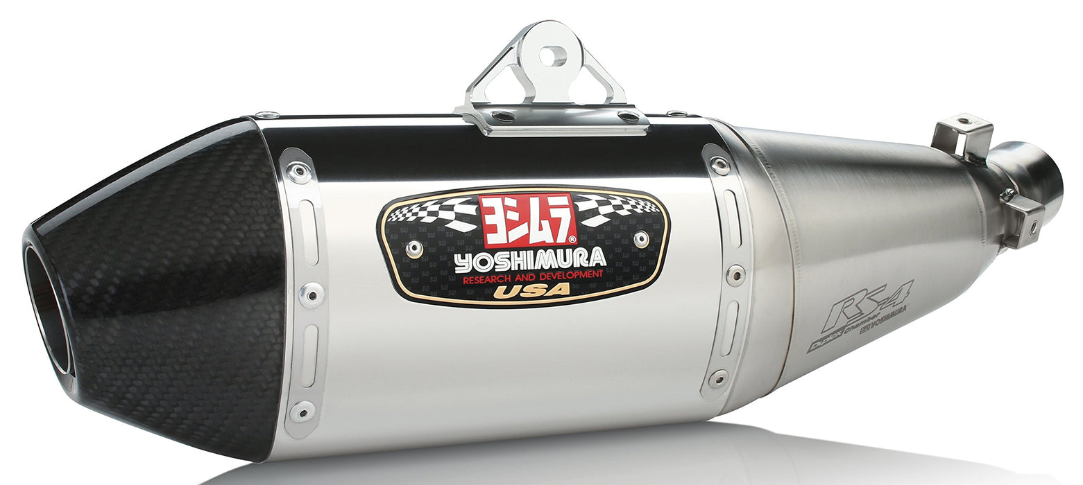 Yoshimura 960-1200 Exhaust Street Rs-4 Slip-On Ss-Ss-Cf