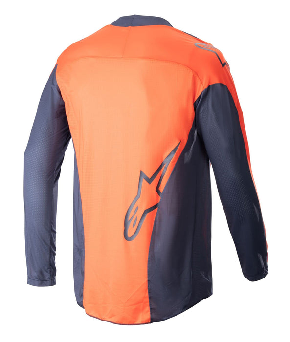 Alpinestars 2023 Techstar Jersey - Arch (X-LARGE) (NIGHT NAVY/HOT ORANGE)