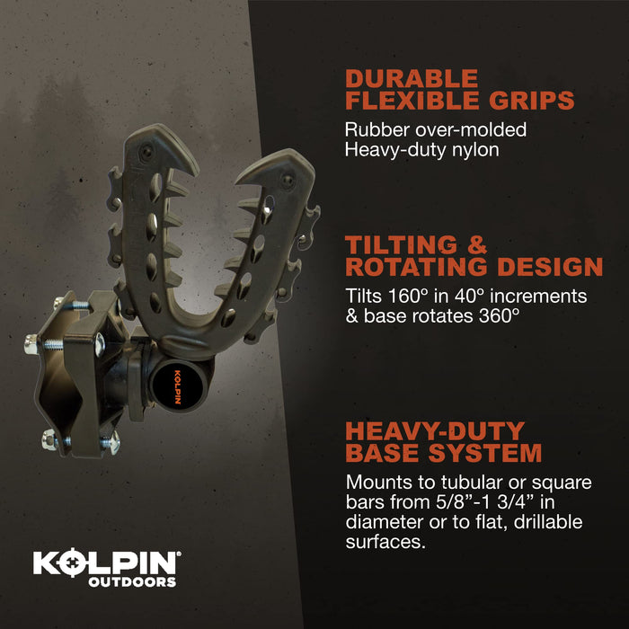 Kolpin 21535 Rhino XL Grip Rotating Adjustable Rifle Gun Universal UTV ATV Mount