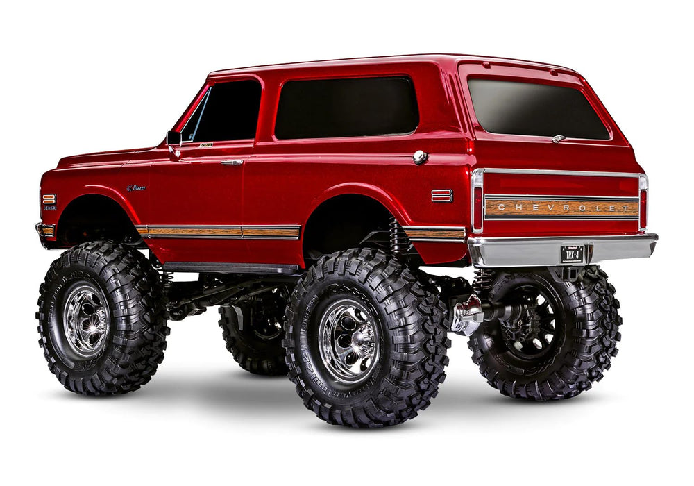 Traxxas 92086-4 - TRX-4 1972 Chevy K5 Blazer High Trail 1/10 4WD Crawler Red