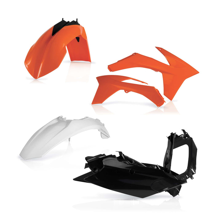 Acerbis Plastic Kit (2011 OEM Colors) for 11-12 KTM 250SX