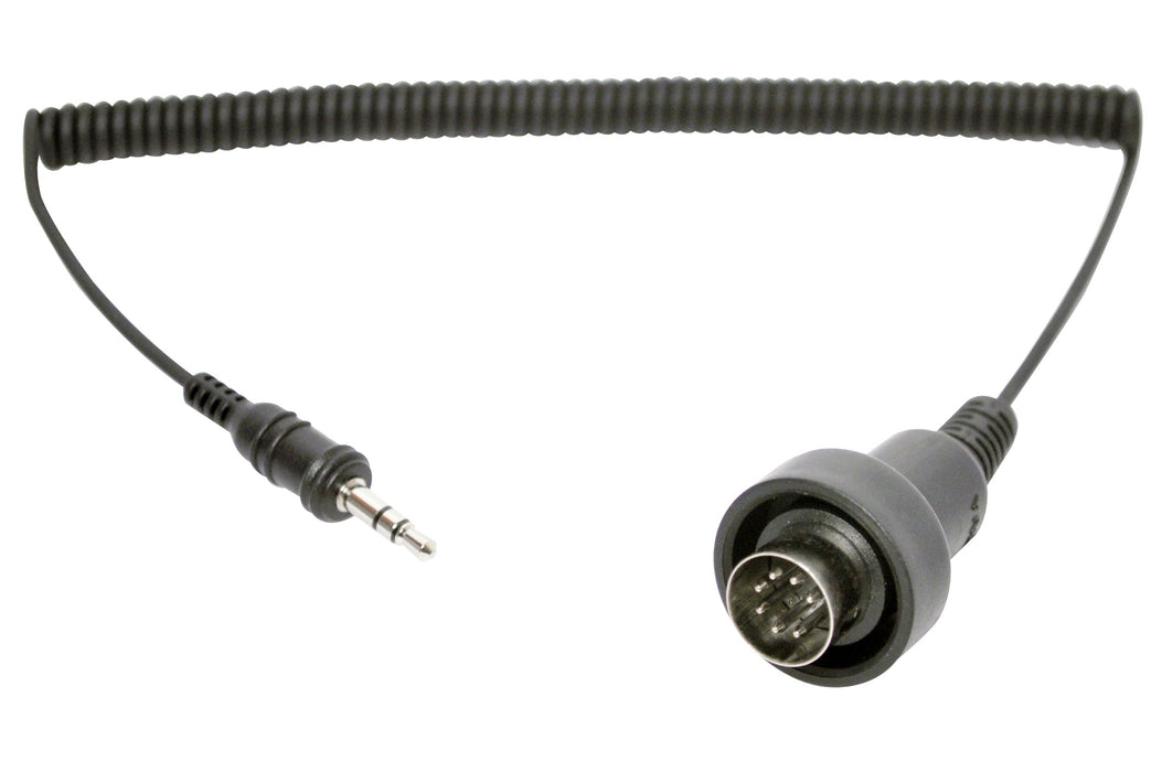 Sena SC-A0120 3.5mm Stereo Jack to 7-Pin DIN Cable for Harley Davidson Ultra Classic , Black