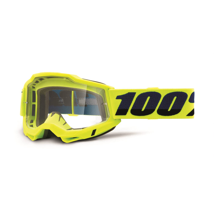 100% ACCURI 2 OTG Goggle Fluo/Yellow - Clear Lens